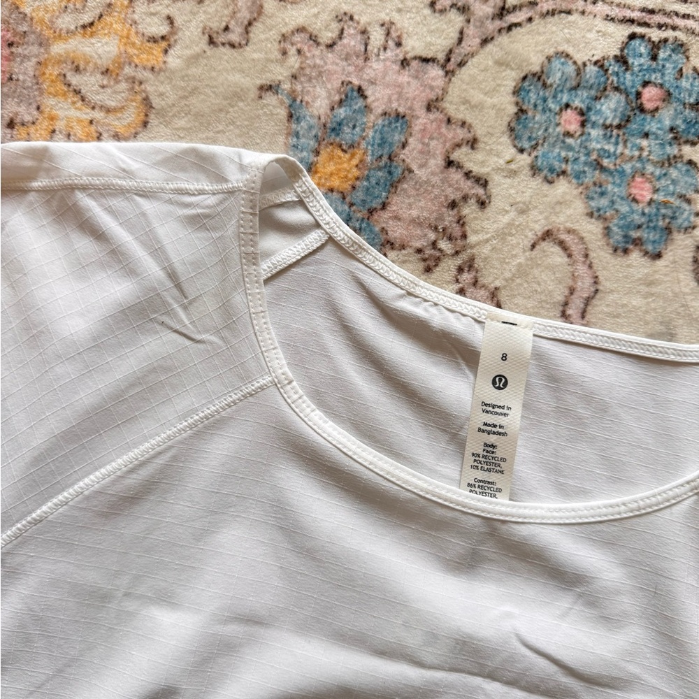 lululemon lightweight stretch run short sleeve top - Picture 4 of 5